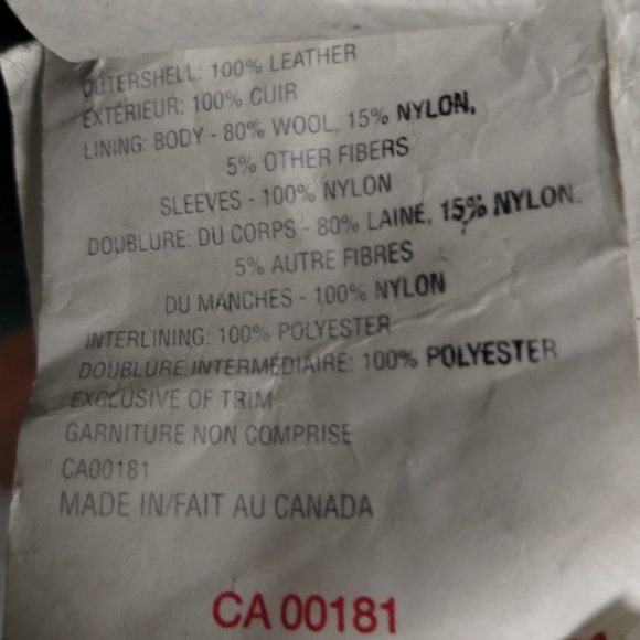 East West Rugged - Leather Rancher Coat - Size: L Men - Picture 9 of 10